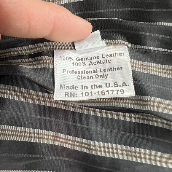 Illia women’s leather jacket size 6 - Picture 10 of 12